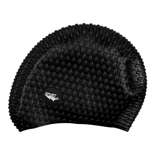 Caps Swim Cap Spurt Bubble Black was listed for R100.00 on 7 Jan at