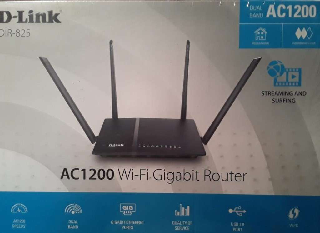 Wireless Routers - D-Link DIR-825 AC1200 Wi-Fi Gigabit Router for sale ...