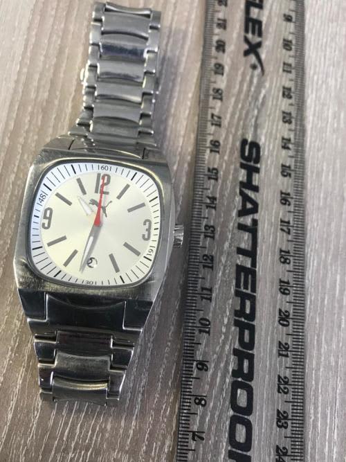puma stainless steel 805 watch