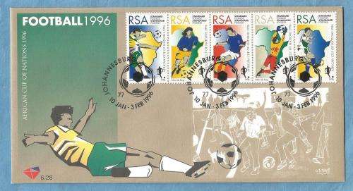 Republic of South Africa R.S.A. 1996. African Footbal Cup of Nations