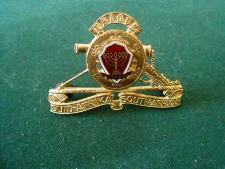 South African Army - Regiment Potchefstroom Cap Badge was sold for R135 ...