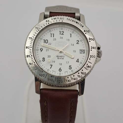 Other Watches Vintage CAMEL Throphy Quarts 10ATM Tachymeter Swiss