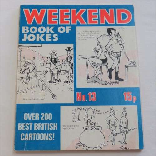 Rare & Vintage - Weekend Book of Jokes no 13 - Cartoon book for sale in ...
