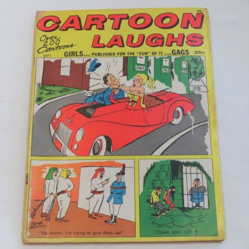 Rare & Vintage - Cartoon Laughs September 1966 no 3 cartoons and joke ...