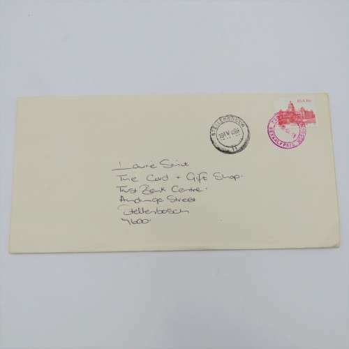 Other South African - 1988 Letter sent by Jan de Munck to an address in ...