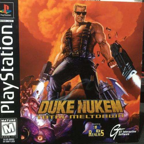 Games - PS1 - Duke Nukem Total Meltdown (NTSC U/C Black Disc) was ...