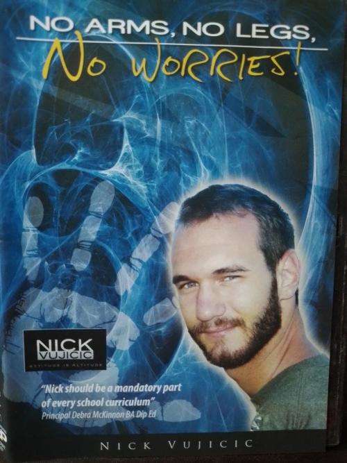 Movies - DVD - Nick Vujicic No Arms No Legs No Worries for sale in ...