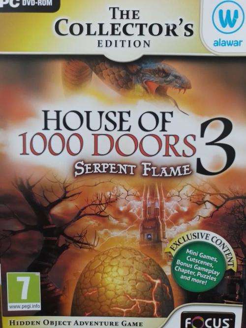 Games PC House of 1000 Doors 3 Serpent Flame Hidden Object Game