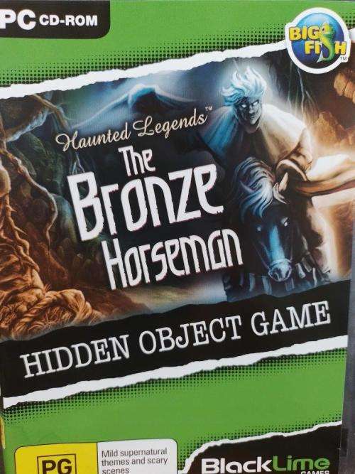 Games PC Haunted Legends The Bronze Horseman Hidden Object Game