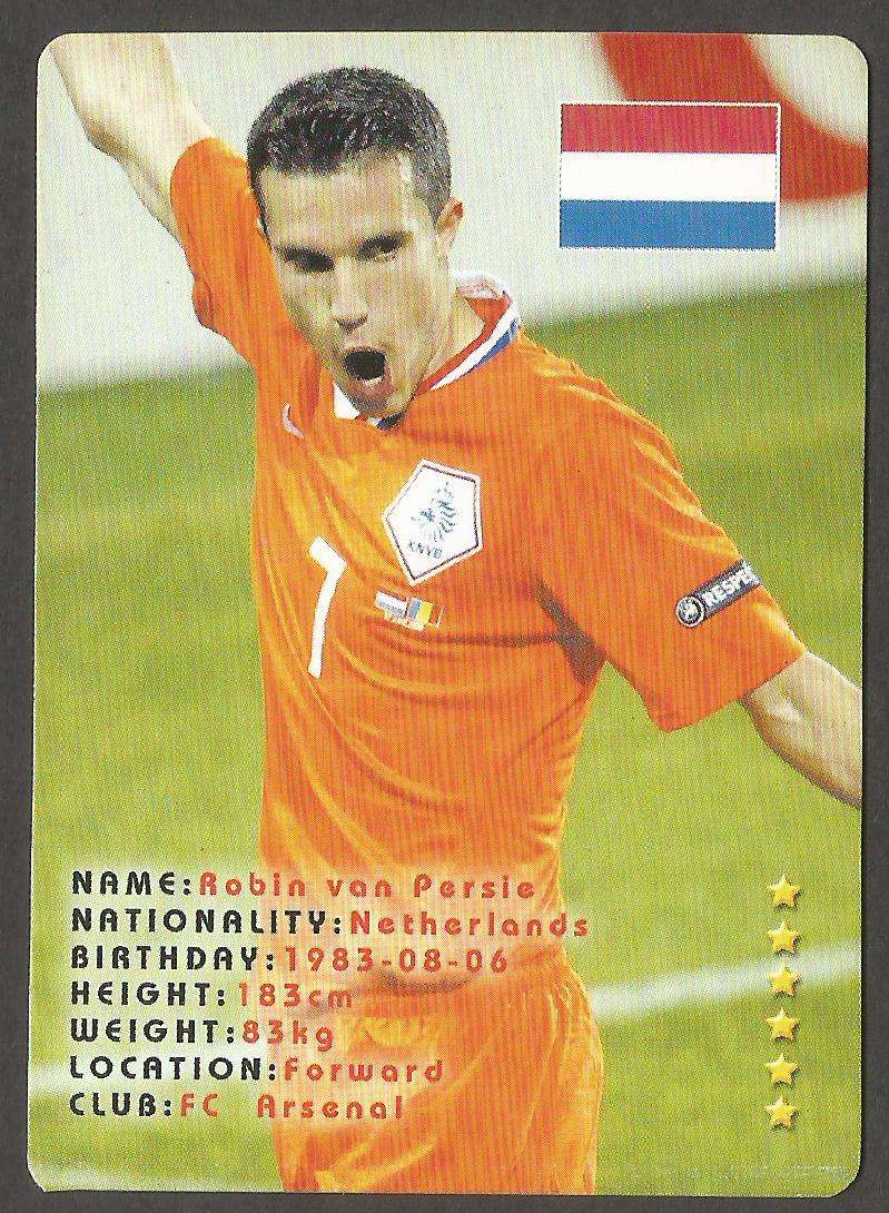 Robin Van Persie Fifa Cards