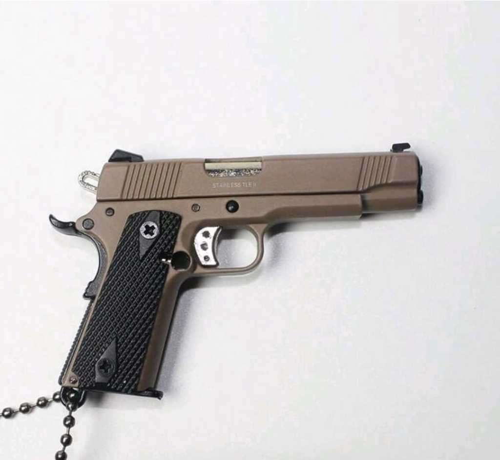 Airsoft Guns - Mini replica Colt 1911 (desert sand) was sold for R229 ...