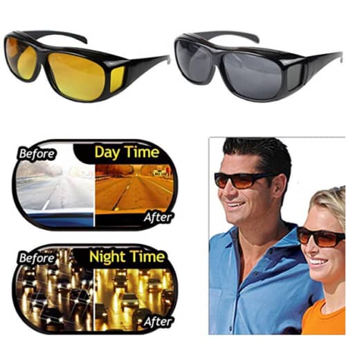 Eyewear - 2X UNISEX HD VISION SUNGLASSES was sold for R84.00 on 26 Jul ...