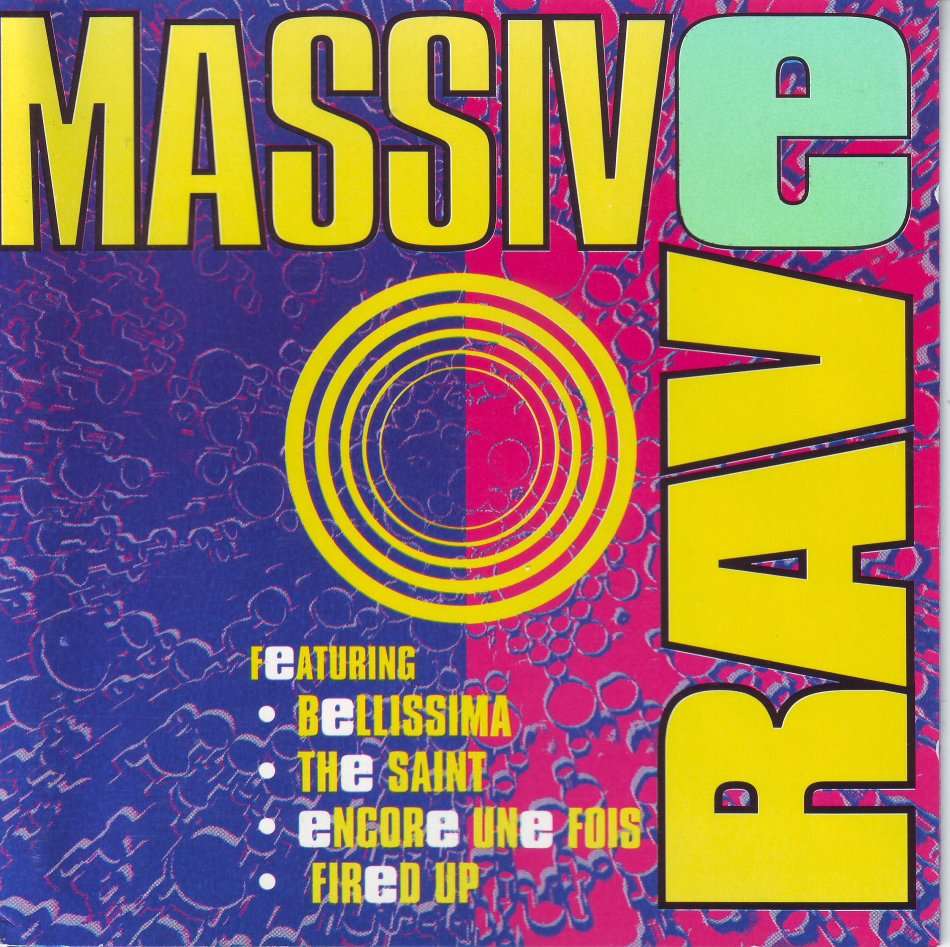 Dance - MASSIVE RAVE - Compilation (CD) KVCD 5180 NM (FREE BULK ...