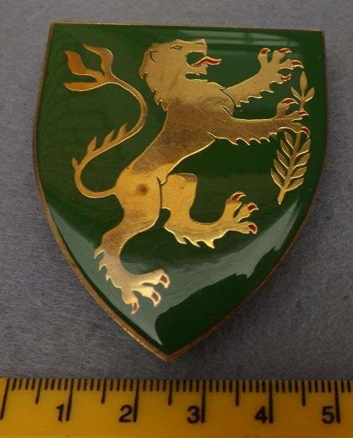 South African Army Regiment Highveld Metal Shoulder Flash 3 pins