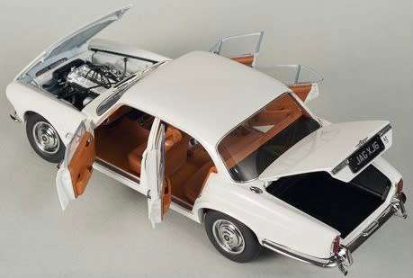 Models - Rare New Paragon 1/18 Jaguar XJ6 1971 English White Diecast ...