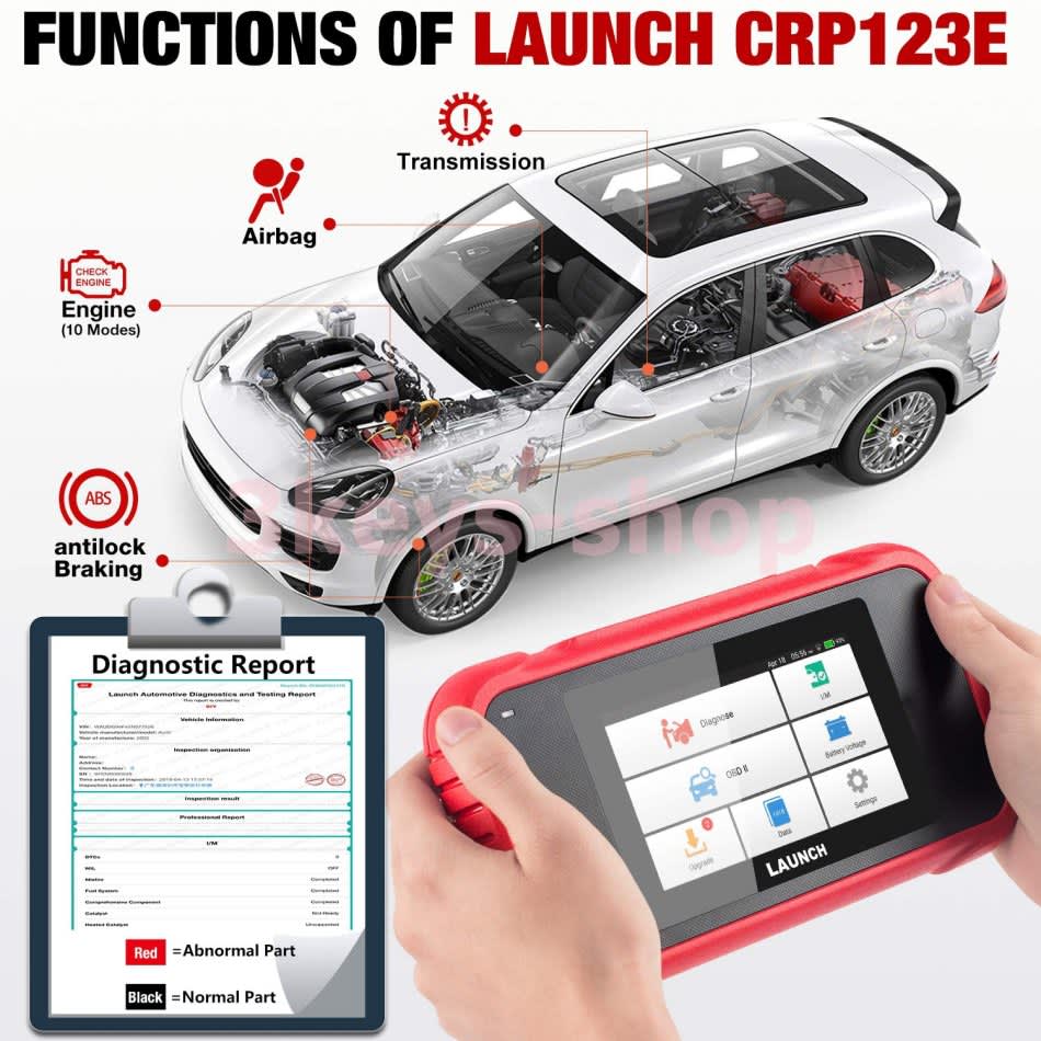 Scanners LAUNCH OBD2 Scanner CRP123E Check Engine