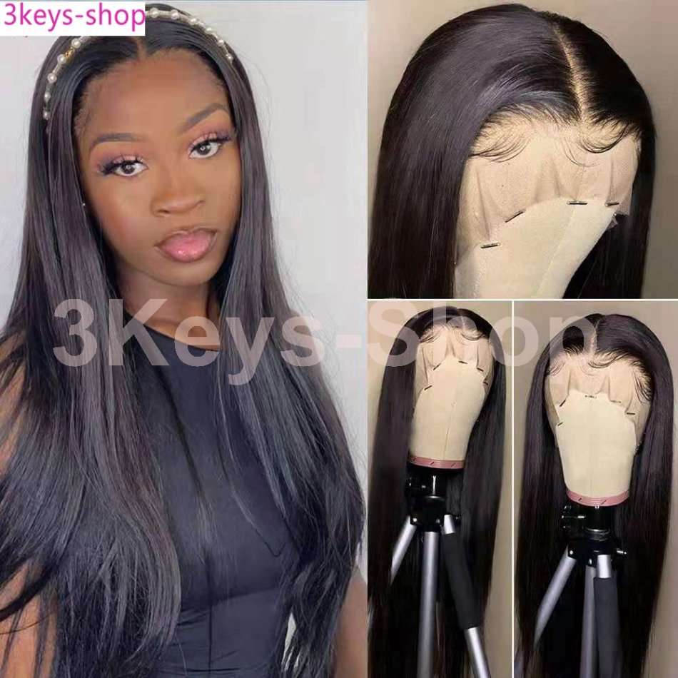 Wigs - Straight Lace Front Wigs Human Hair 4x4 Frontal Wigs For Women ...