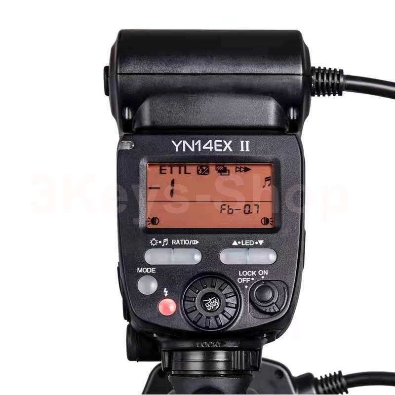 Flashes YongNuo YN14EX II YN14EX TTL Macro Ring Light Flash with