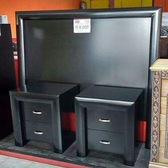 Headboard and deals pedestals for sale