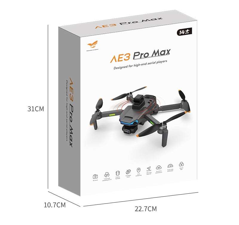 Drones - AE3 PRO Max GPS Drone 8K Dual Camera Drone was listed for R4 ...