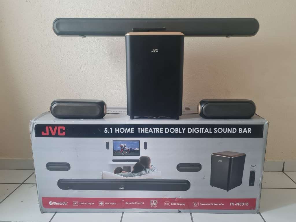 Sound Bars - JVC 5.1CH BLUETOOTH SOUNDBAR TH-N331B for sale in ...