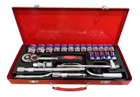 Tool Sets & Boxes - Professional Socket Toolset 25pc - 1/2inch Drive ...