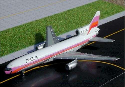 Models - Lockheed L-1011-385-1 TriStar PSA - 1/400 Scale (GJPSA065 ...