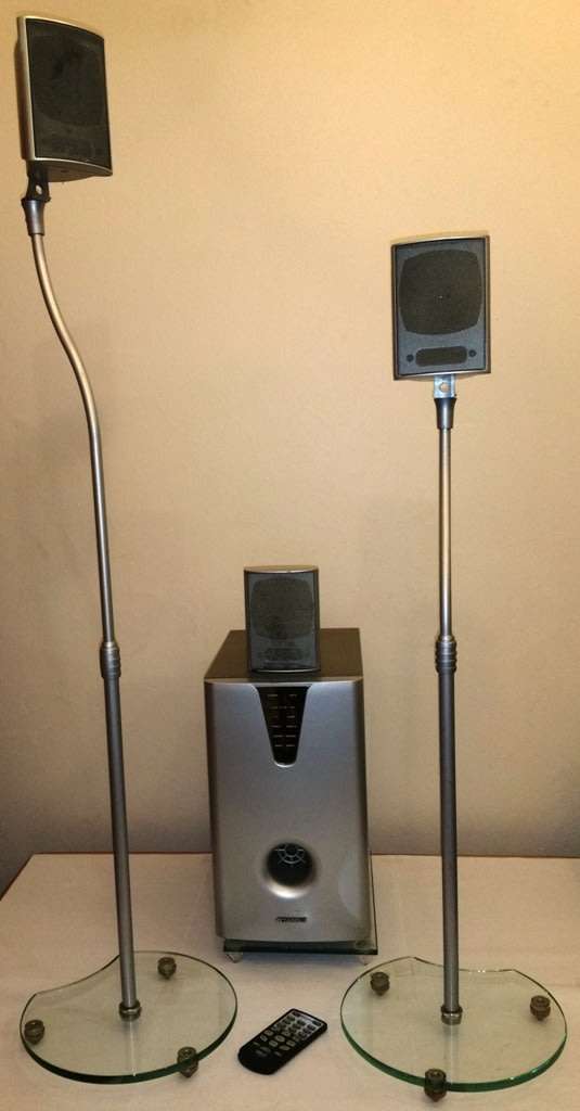 Surround Sound Systems SANSUI 5.1 SURROUND SOUND SPEAKER SYSTEM