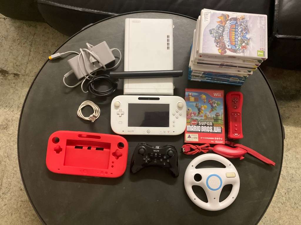 Nintendo - NINTENDO WII U WITH LOTS OF GAMES AND ACCESSORIES was listed ...