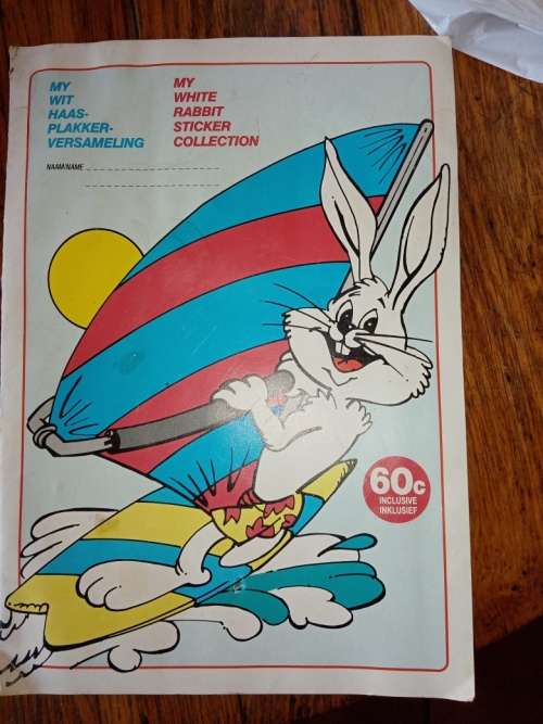 Advertising - VINTAGE CALTEX - WHITE RABBIT STICKER ALBUM was sold for ...