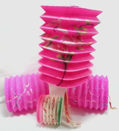 Lamps & Lanterns Four Vintage paper Lanterns for sale in Riversdale