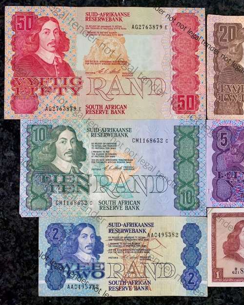 CL Stals - COMPLETE SET OF CL STALS & DECIMALS R50 TO R2 - 1ST ISSUE ...