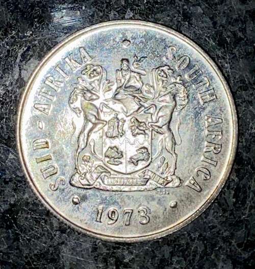 One Rand - SOUTH AFRICA PROOF SILVER R1 --1973-- COMES IN SUPER RAND ...