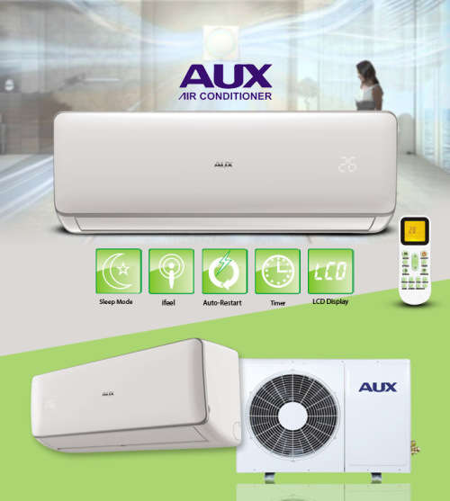 Air Conditioning AUX AC9000BTU SPLIT AIR CONDITIONER was sold for R4