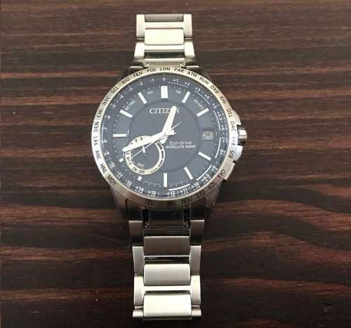Men's Watches - Citizen Eco-Drive Satellite Wave watch (Excellent