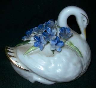 Porcelain & Ceramic - VINTAGE ADDERLY BONE CHINA SWAN was ...