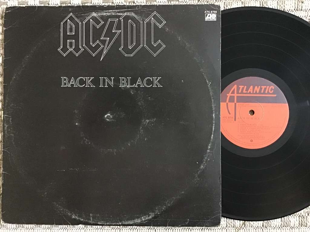Classic Rock - AC/DC Back In Black Lp was sold for R425.00 on 15 May at ...