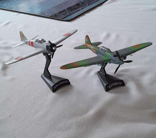Models - Zero Fighter and Ilyushin il-ii Shturmovik was sold for R63.00 ...
