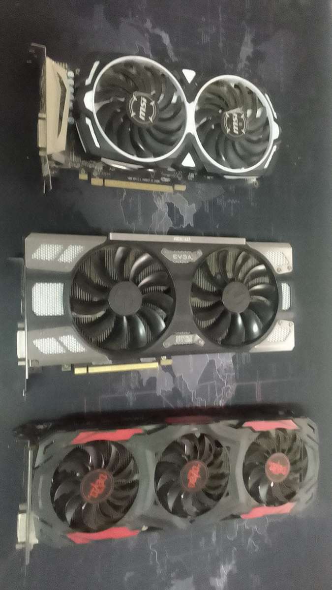 Graphics & Video Cards Faulty 3 x Graphics cards for sale in