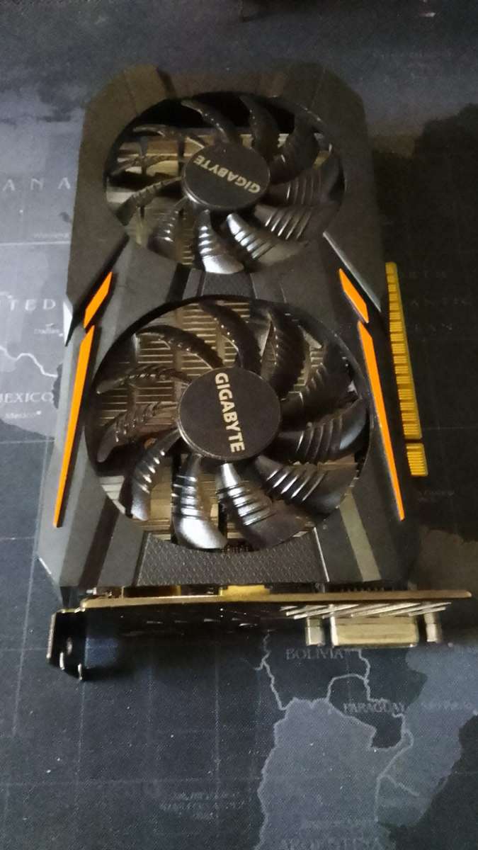 Graphics & Video Cards Faulty GIGABITE GTX1050ti 4Gig DDR5 Faulty for