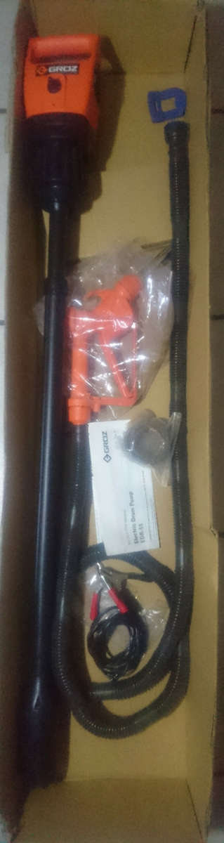 Other Industrial Equipment GROZ Electric Drum Pump EDR55 (Please Read) 12V DC was sold for