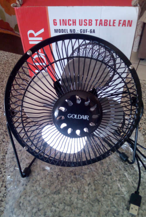 Fans (Display) Goldair Usb DeskTop Fan Gr8 for Home/Office/Load