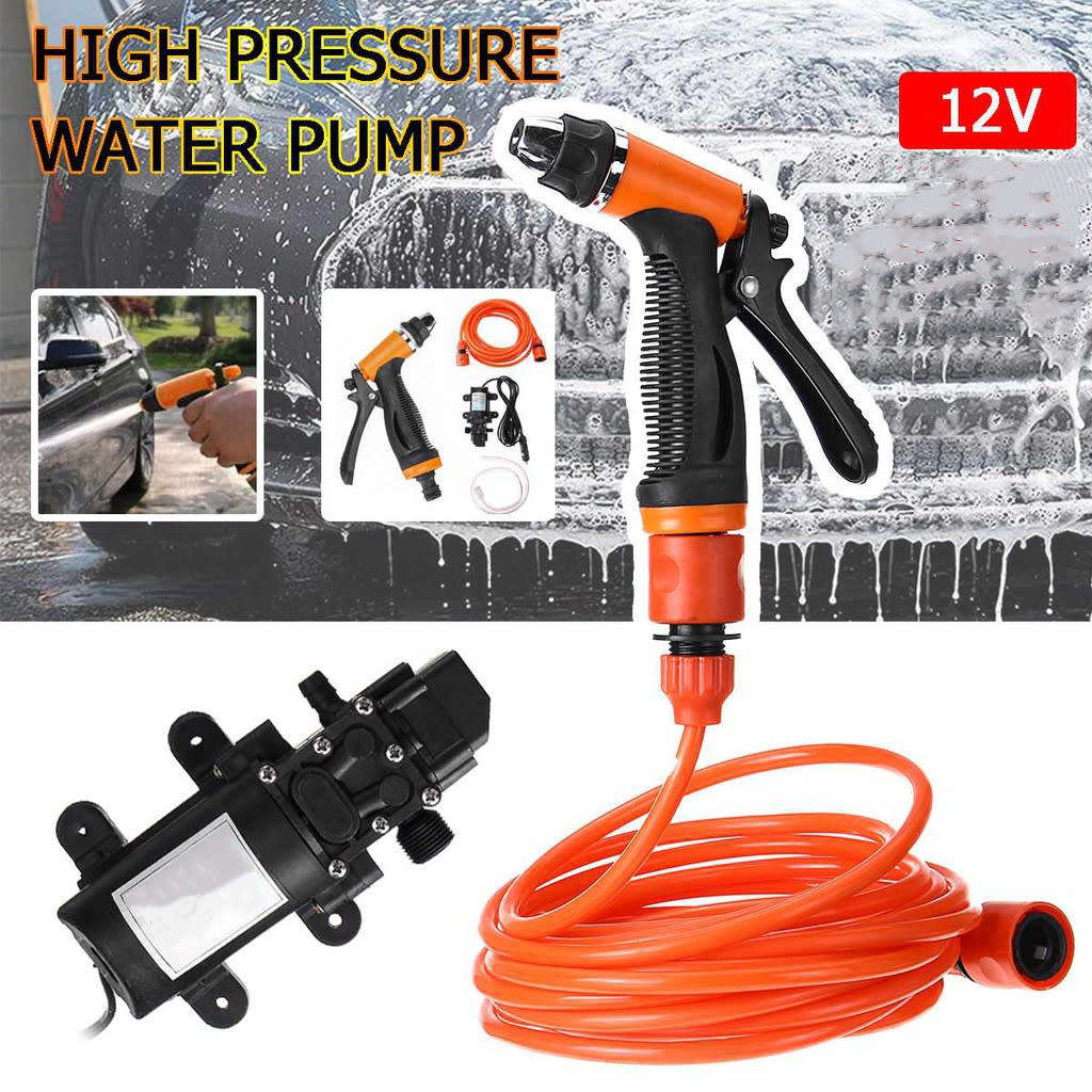 Pressure Washers 12V Portable Car HighPressure Electric Car Wash