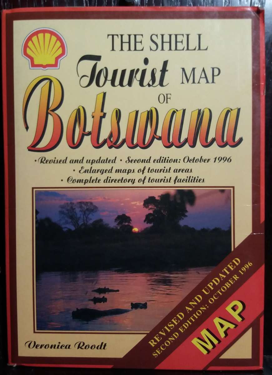 Maps - The Shell Tourist Map of Botswana (Guide and Map) - Veronica ...