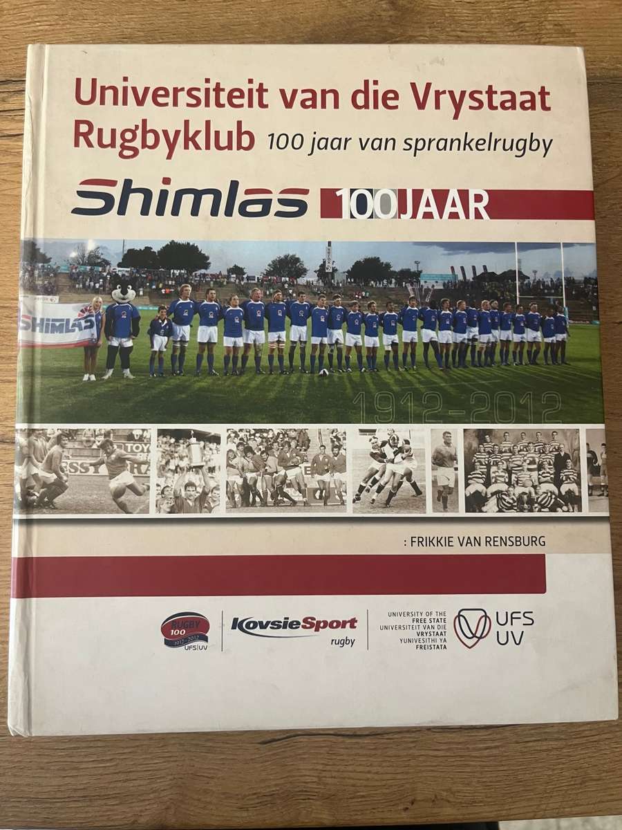 Rugby - Rugby Book - 246/600 Shimlas - Universiteit van die Vrystaat ...