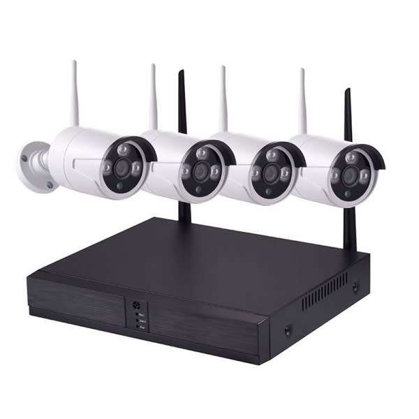 CCTV & CCTV Kits - Aerbes Wifi Camera Surveillance Kit 4 Channel was ...