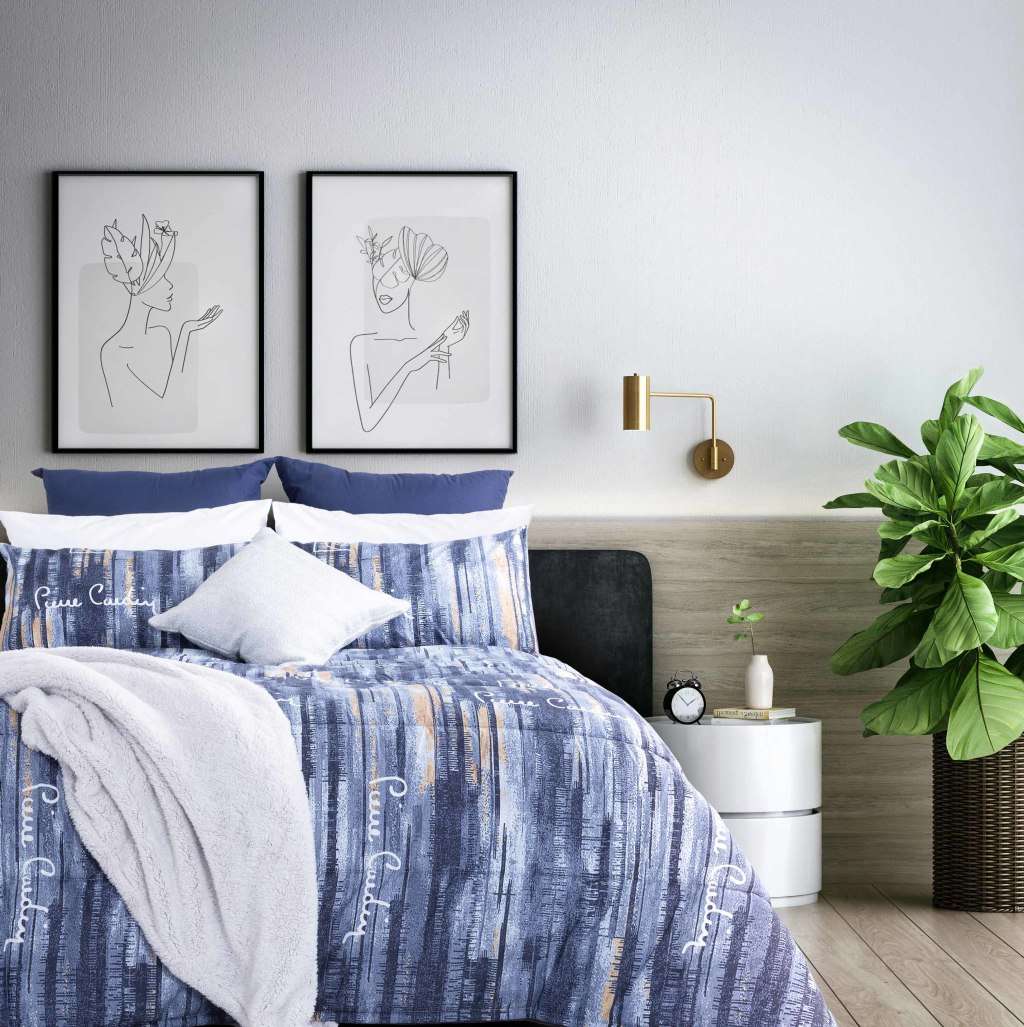 Blankets & Comforters Pierre Cardin Le Intro Microfibre Comforter