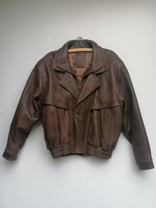Men's Billy-J Rusty Brown-Snuff Leather Jacket- Supreme Leather