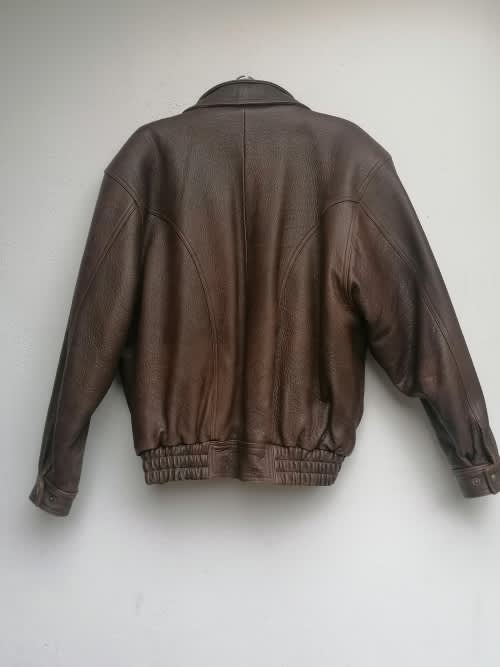 Men's Billy-J Rusty Brown-Snuff Leather Jacket- Supreme Leather