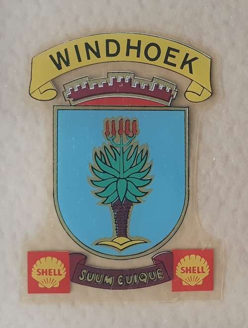 Shell Windhoek Road - Vintage SHELL Windhoek item on glass as per photo for sale in ...